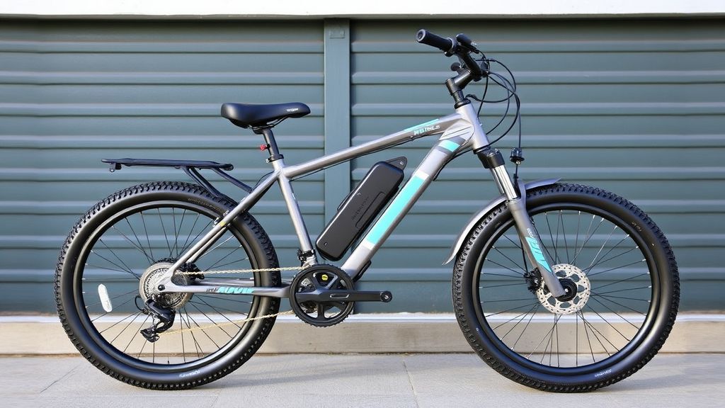 【新年换新座驾】告别脚踏时代：第五轮AB17电动自行车限时特惠284美元